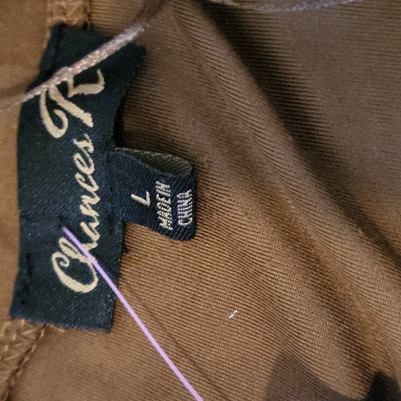camel brown Open cardigan large - Picture 5 of 8